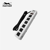 Panther Extension Cord Power Cable Wire w/ Outlet & Voltage Surge Protector PSP 1210